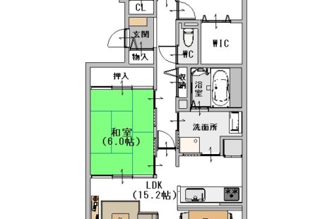  琉球畳が素敵！なマンション