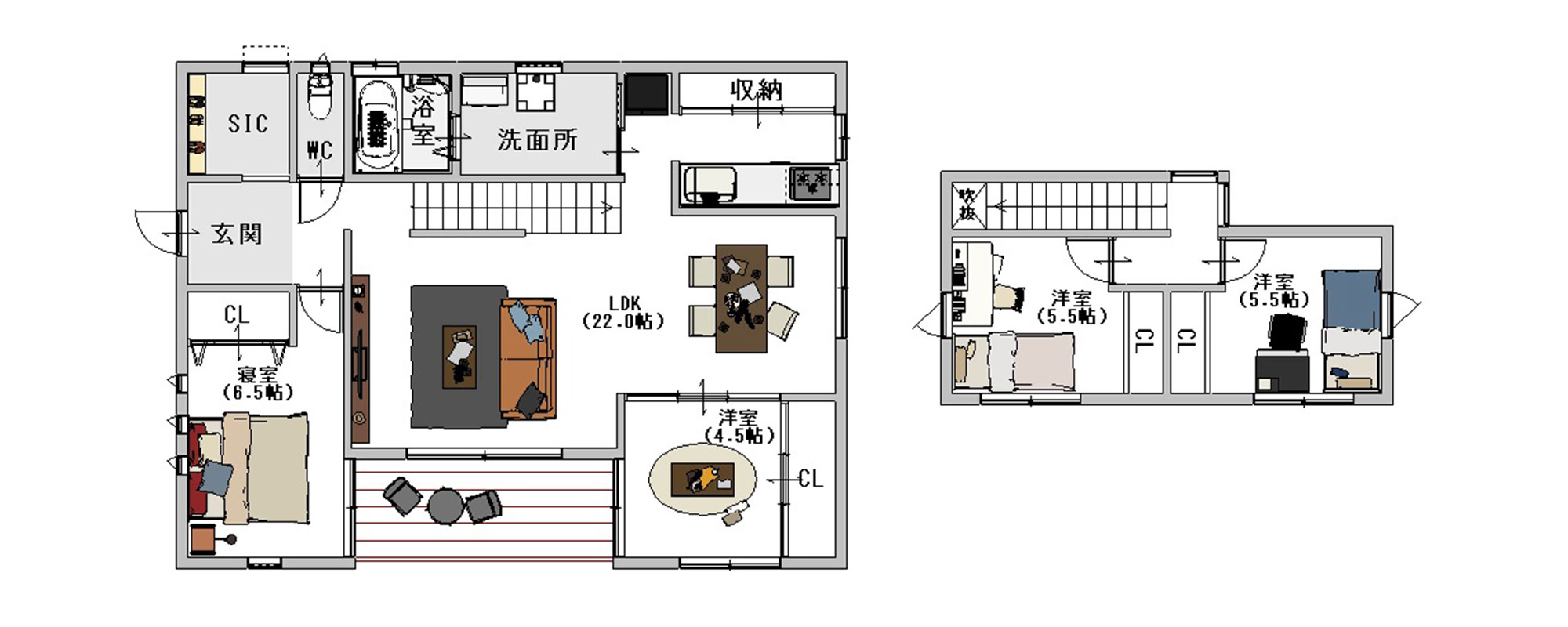 3stage + 参考間取り